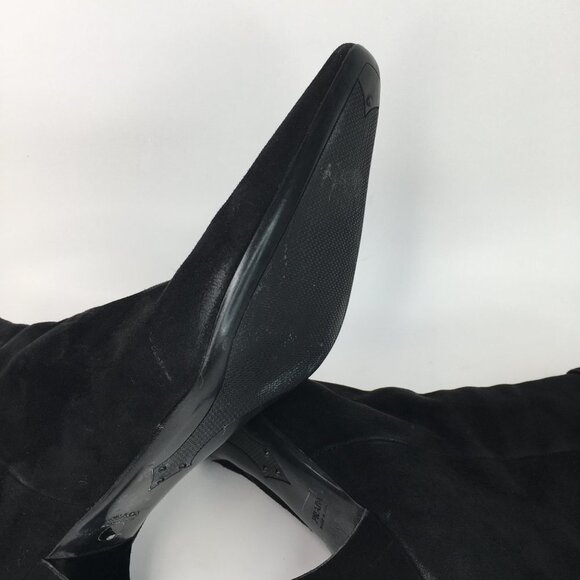 Prada black suede ankle boots Size 37 - Picture 15 of 16